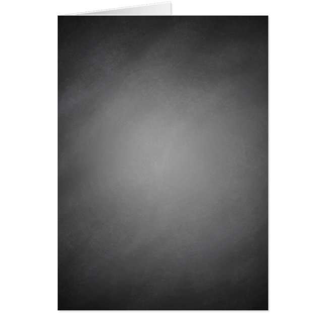 Create Your Own Card On Trendy Chalkboard Vignette (Front)