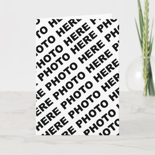 Create Your Own Card Vertical (Front)