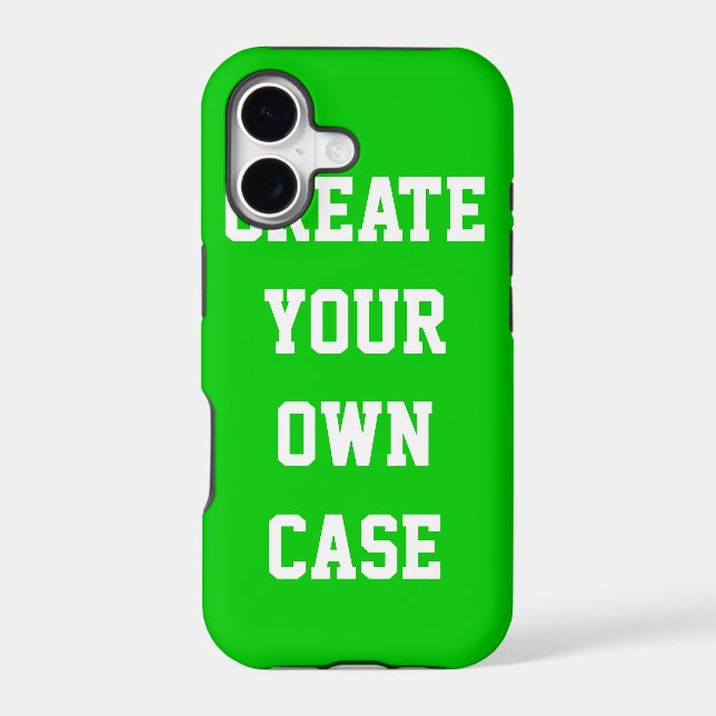 Create Your Own Case - Grass Green (Back)