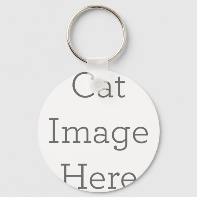 Metal Circle Keychain, 2" (Front)