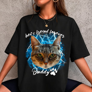 create your own Cat Pet Photo Animal custom 90s T-Shirt