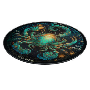Create Your Own Celestial Cancer Glass Altar Board