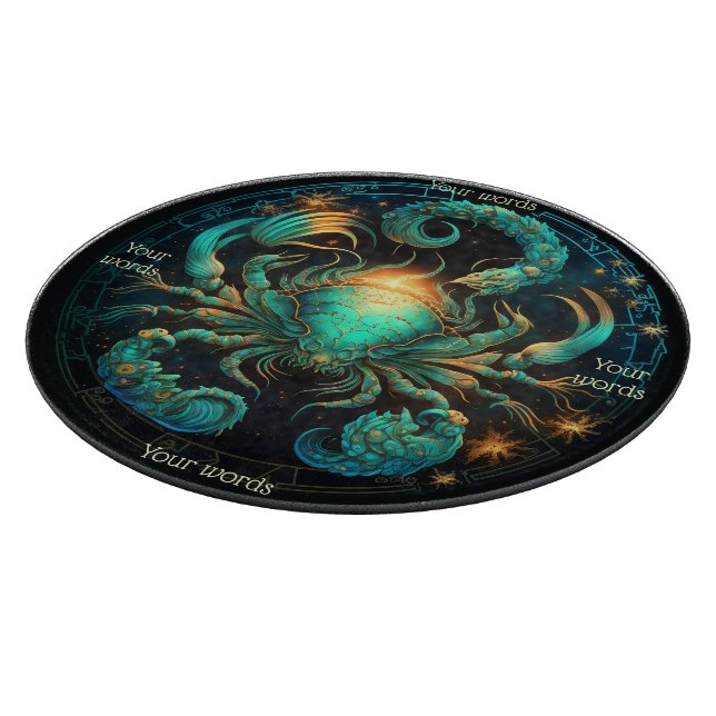 Create Your Own Celestial Cancer Glass Altar Board (Corner)