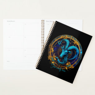 Create Your Own Celestial Capricorn Zodiac Planner