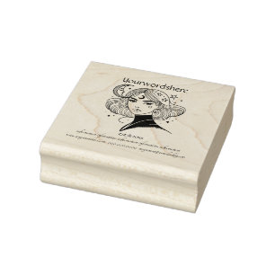 Create Your Own Celestial Crescent Moon Magic Rubber Stamp