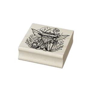 Create Your Own Celestial Fiary Shaman Rubber Stamp