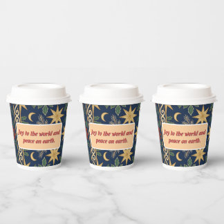 Create Your Own Celestial Holiday Paper Cups