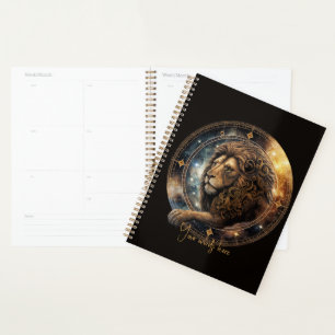 Create Your Own Celestial Leo Zodiac Planner