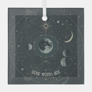 Create Your Own Celestial Moons Glass Tree Decoration