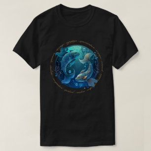 Create Your Own Celestial Pisces Zodiac T-Shirt