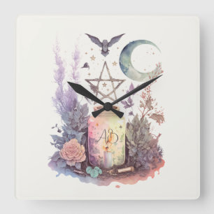 Create Your Own Celestial Square Wall Clock