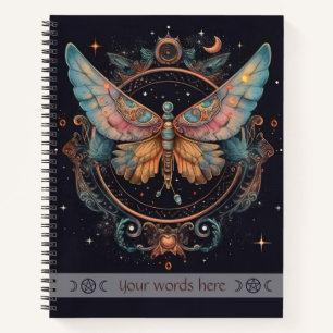 Create Your Own Celestial Steampunk Butterfly Notebook