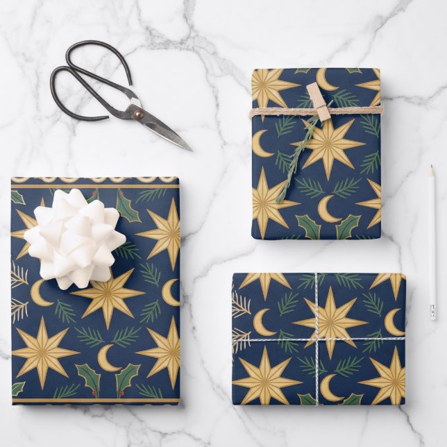 Create Your Own Celestial Wrapping Paper (Front)