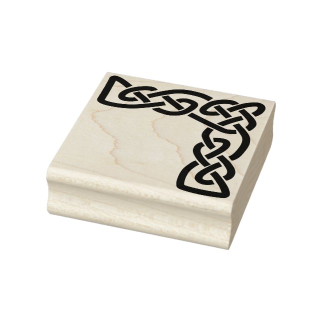 Create Your Own Celtic Knot Corner Rubber Stamp (Stamp)