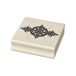 Create Your Own Celtic Knot Shield Style Rubber Stamp