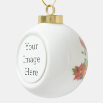 Create Your Own Ceramic Ball Ornament (Bell)