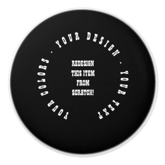 Create Your Own Ceramic Knob