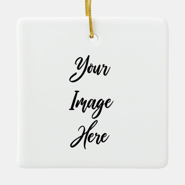 Create Your Own Ceramic Ornament (Front)
