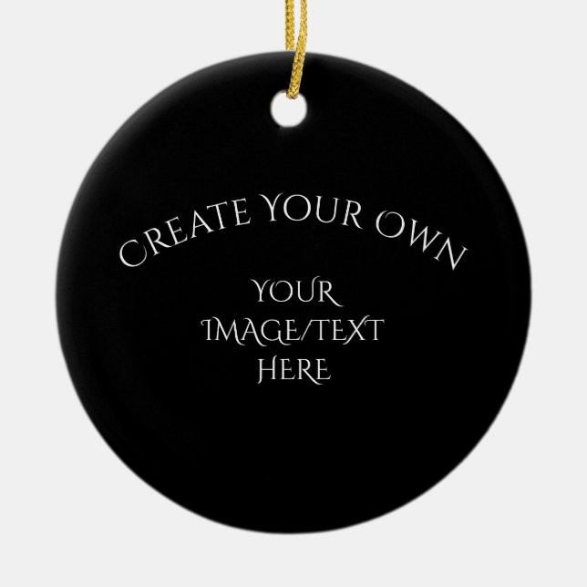 Create Your Own Ceramic Tree Decoration (Front)