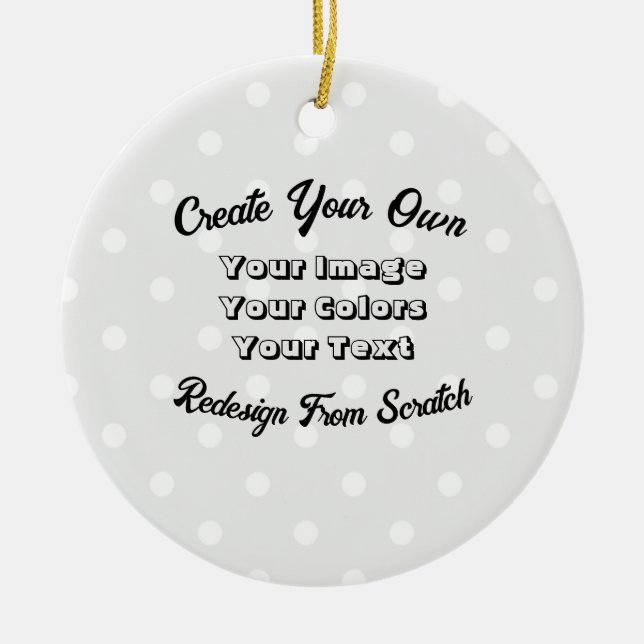 Create Your Own Ceramic Tree Decoration (Front)