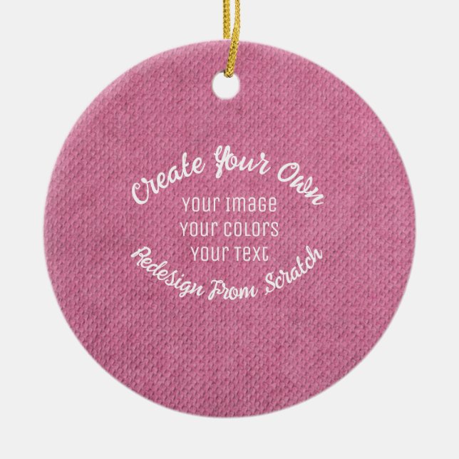 Create Your Own Ceramic Tree Decoration (Front)