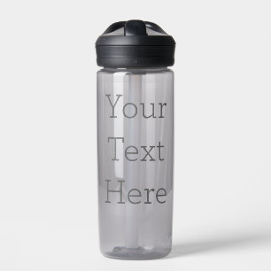 Create Your Own Charcoal 20 oz Water Bottle