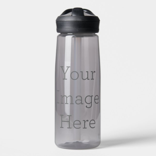 Custom Water Bottle Style: CamelBak Eddy®, Size: Water Bottle (740 ml), Colour: NullValue (Front)