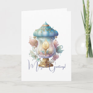 Create Your Own Charming Fairy Lamp Card