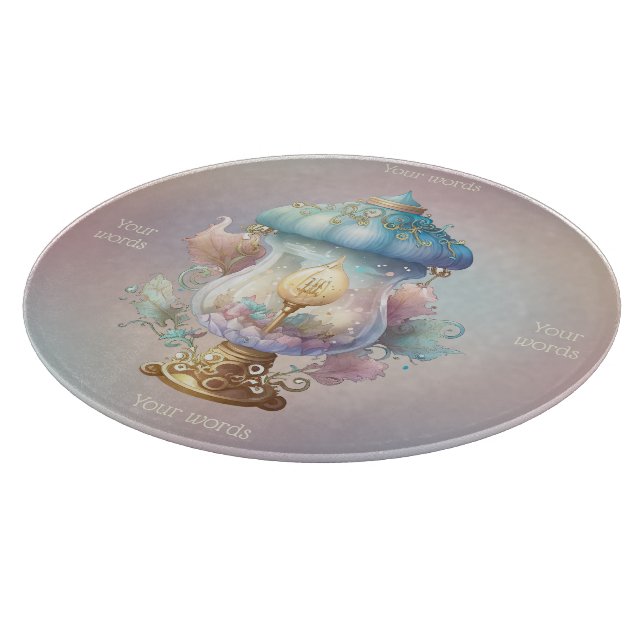 Create Your Own Charming Fairy Lamp Cutting Board (Corner)