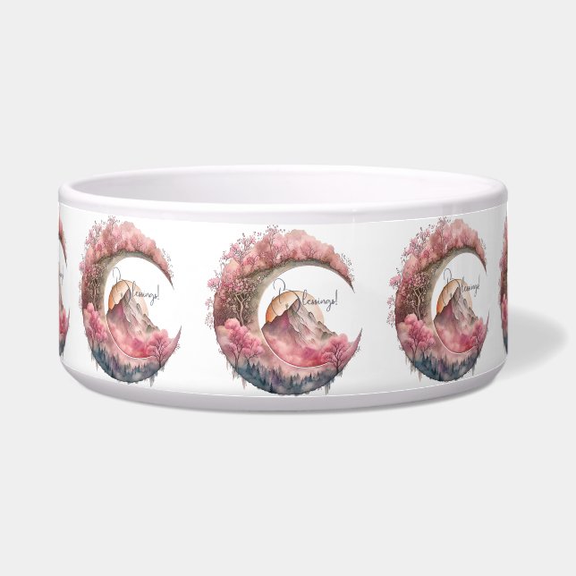 Create Your Own Cherry Blossom Moon Landscape (Front)