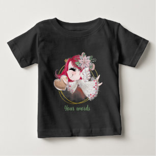 Create Your Own Christmas Angel Baby T-Shirt