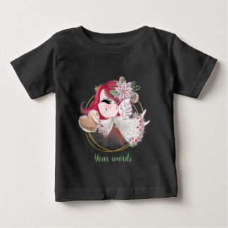 Create Your Own Christmas Angel Baby T-Shirt