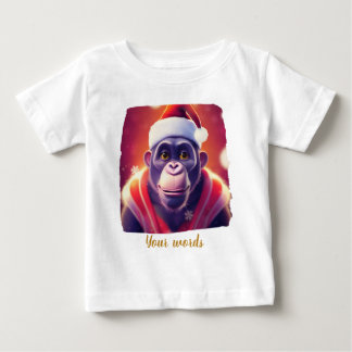 Create Your Own Christmas Ape Baby T-Shirt