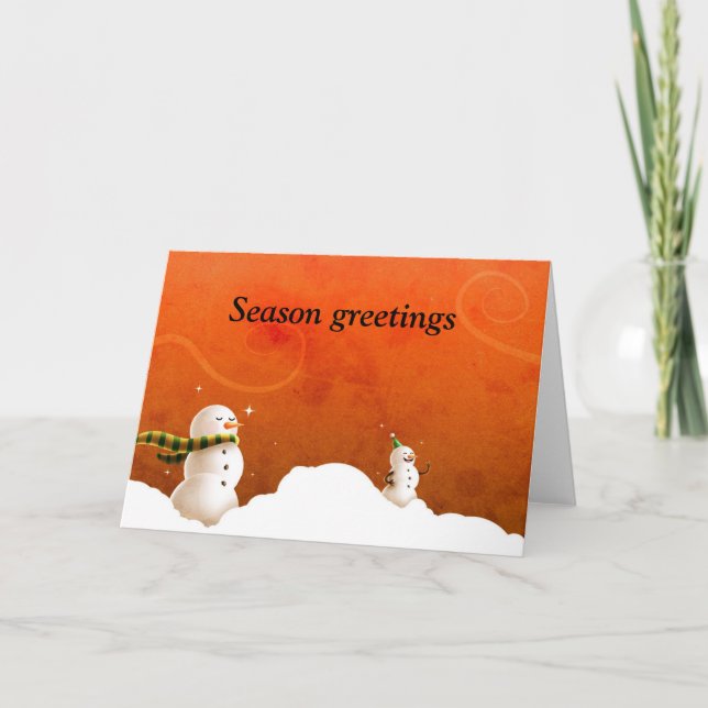 Create your own Christmas card (Front)