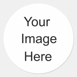 Create Your Own Christmas Classic Round Sticker