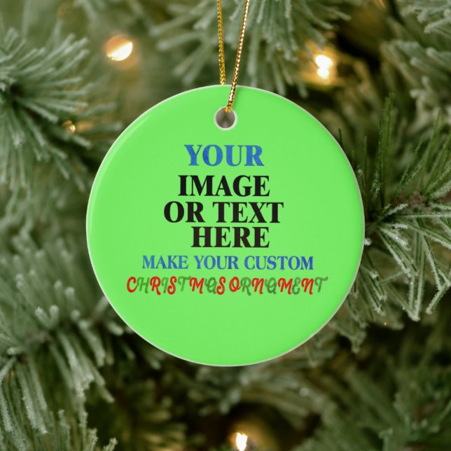 Create Your Own Christmas Gift: Personalized Ceramic Tree Decoration (Tree)