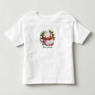 Create Your Own Christmas Hot Cocoa Toddler T-Shirt