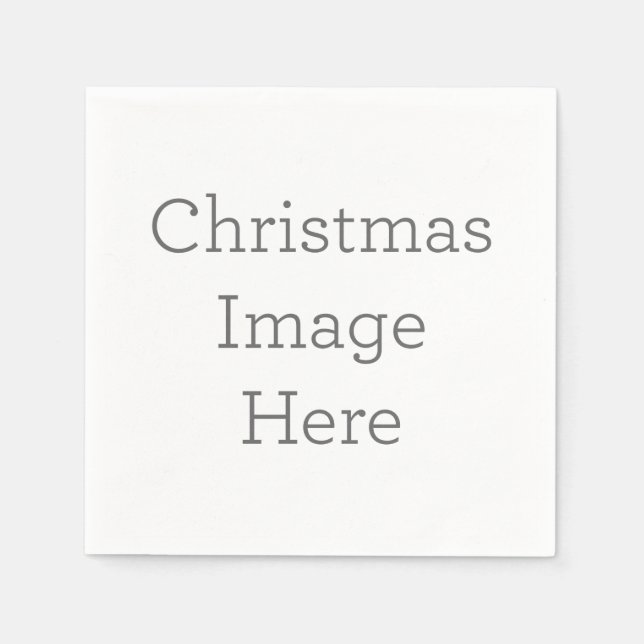 Paper Napkins, Standard Cocktail (Front)