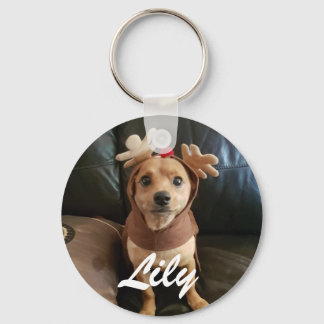 create your own Christmas keyring