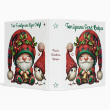 Create Your Own Christmas Plaid Gnome & Bird