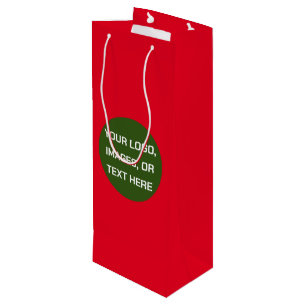 Create Your Own Christmas Wine Gift Bag, Festive  Wine Gift Bag