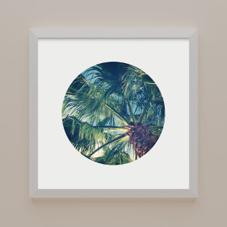 Create Your Own Circle Shape Photo Poster