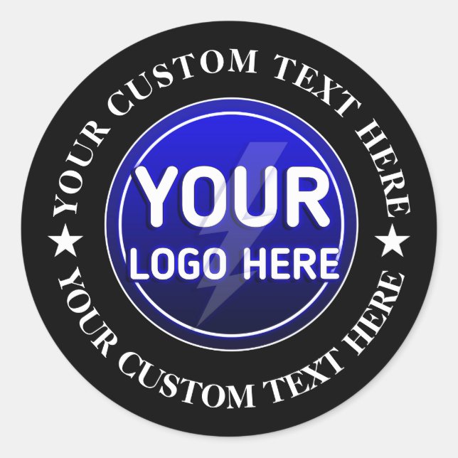 Create Your Own Classic Round Sticker (Front)