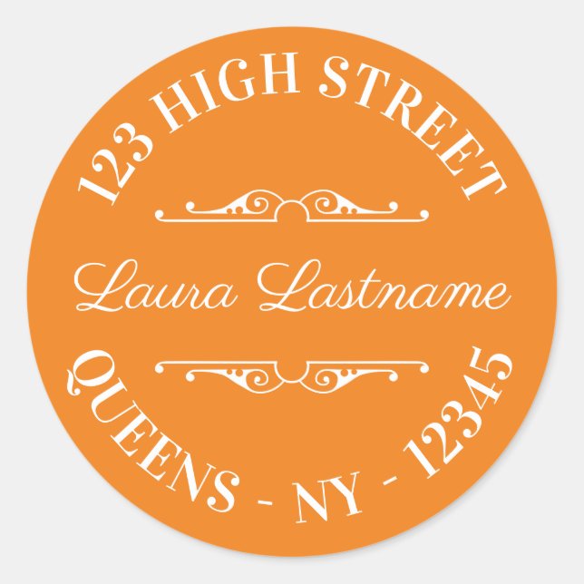 Create Your Own Classic Round Sticker (Front)