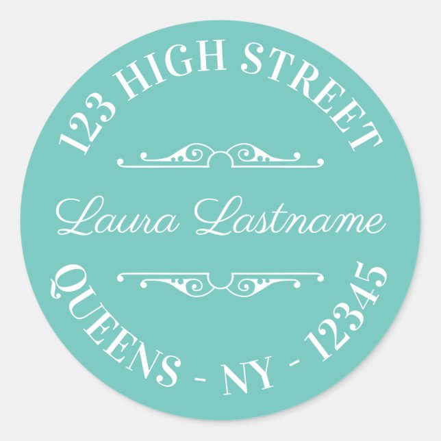 Create Your Own Classic Round Sticker (Front)