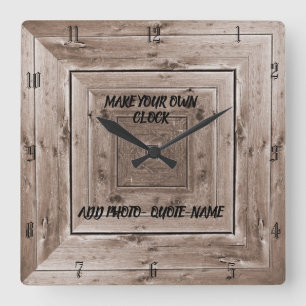 CREATE YOUR OWN CLOCK