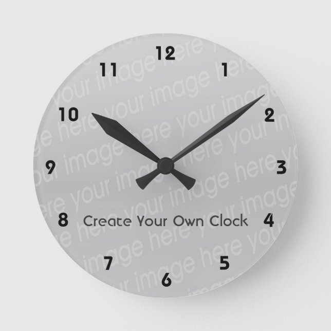 Create Your Own Clock - Style 3 (Front)