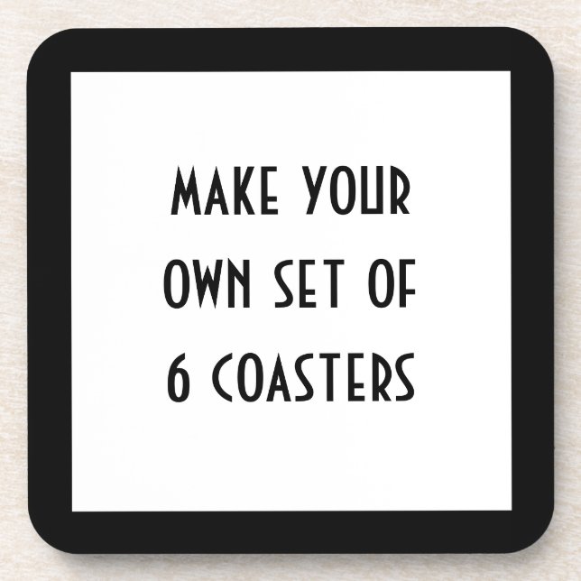 Create Your Own Coaster (Front)