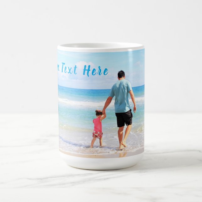 Create Your Own Coffee Mug with Custom Text (Center)