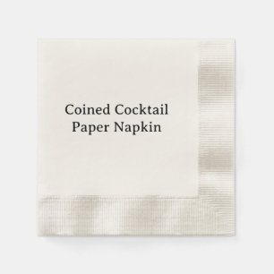 Create Your Own Coined Cocktail Paper Napkin